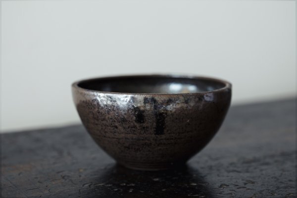中古】【薩摩焼】 苗代川焼 壷 壺 花瓶 陶芸 工芸 民芸 黒薩摩 黒もん