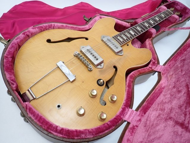 美品 Epiphone CASINO /ナチュラル 日本製 寺田楽器製造5桁シリアル