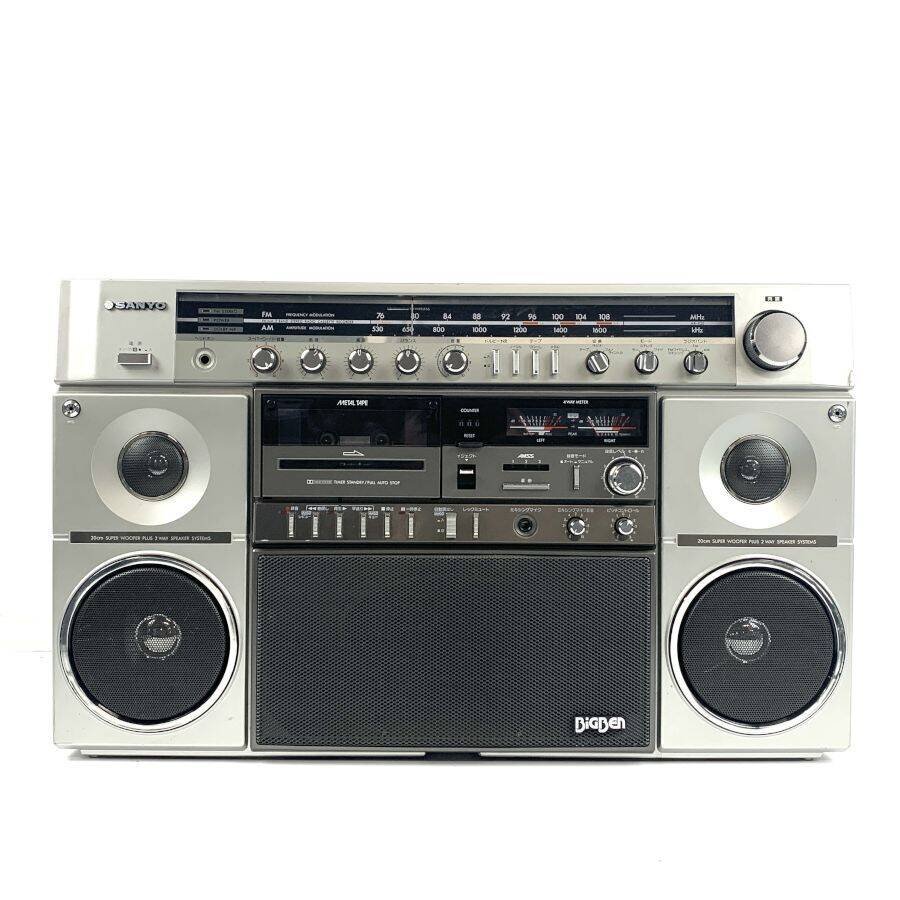 即決☆SANYO MR-V8 ラジカセ 昭和レトロ 80年代 サンヨー 三洋電機