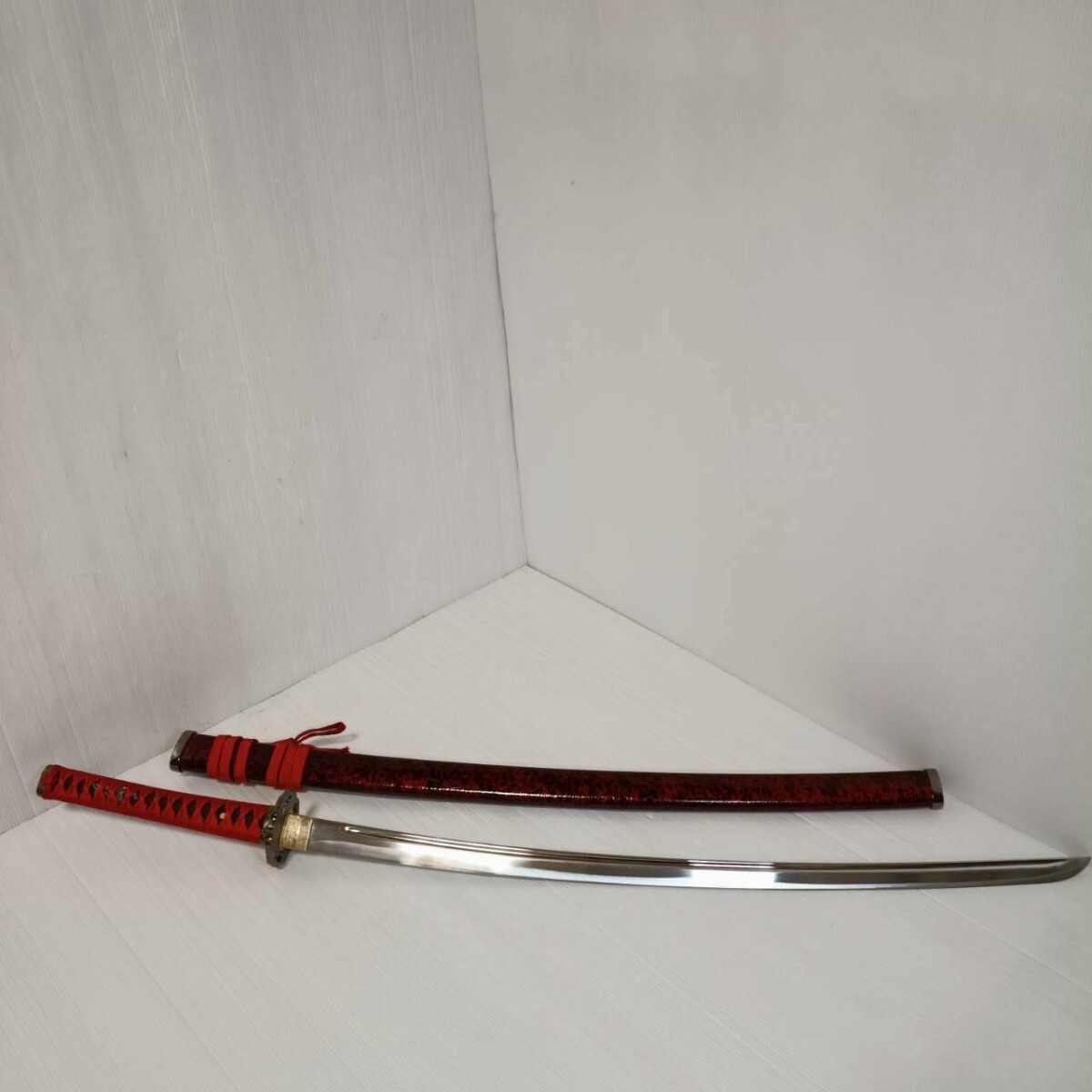 模造刀コレクション鑑賞居合い刀中古品 未使用品/極美品》匠刀房 居合刀 ZS-102 入門者仕様 模造刀 黒石目鞘