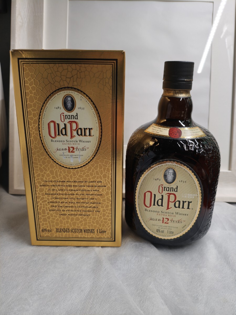 G529-I12-544 Grand Old parr グランド オールドパー 12年 Deluxe