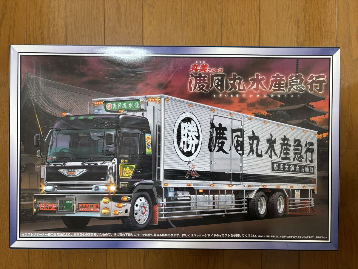 ジャンク スカイネット 丸美グループ丸浩水産1/43RCデコトラ ラジコン