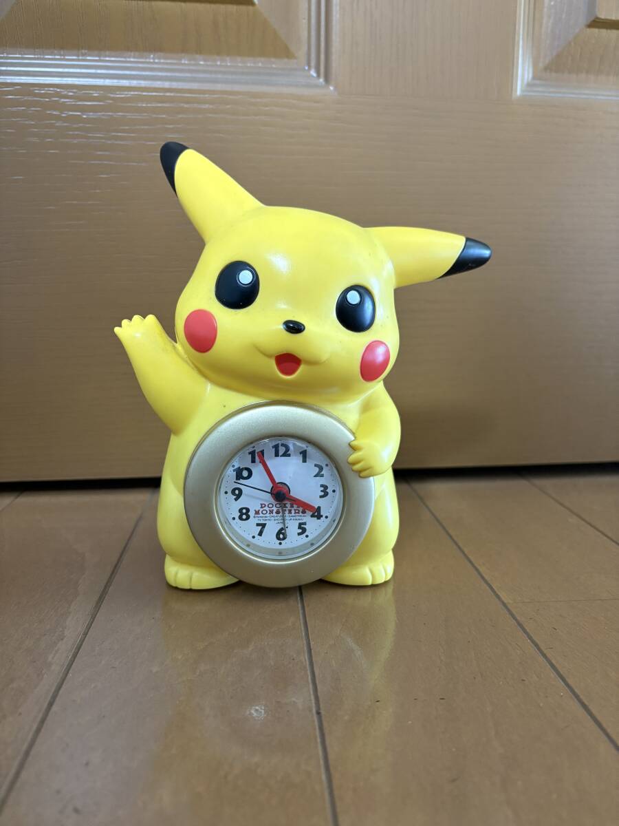 新品】【新品未使用品】ポケットモンスター ピカチュウ ボイス目覚まし