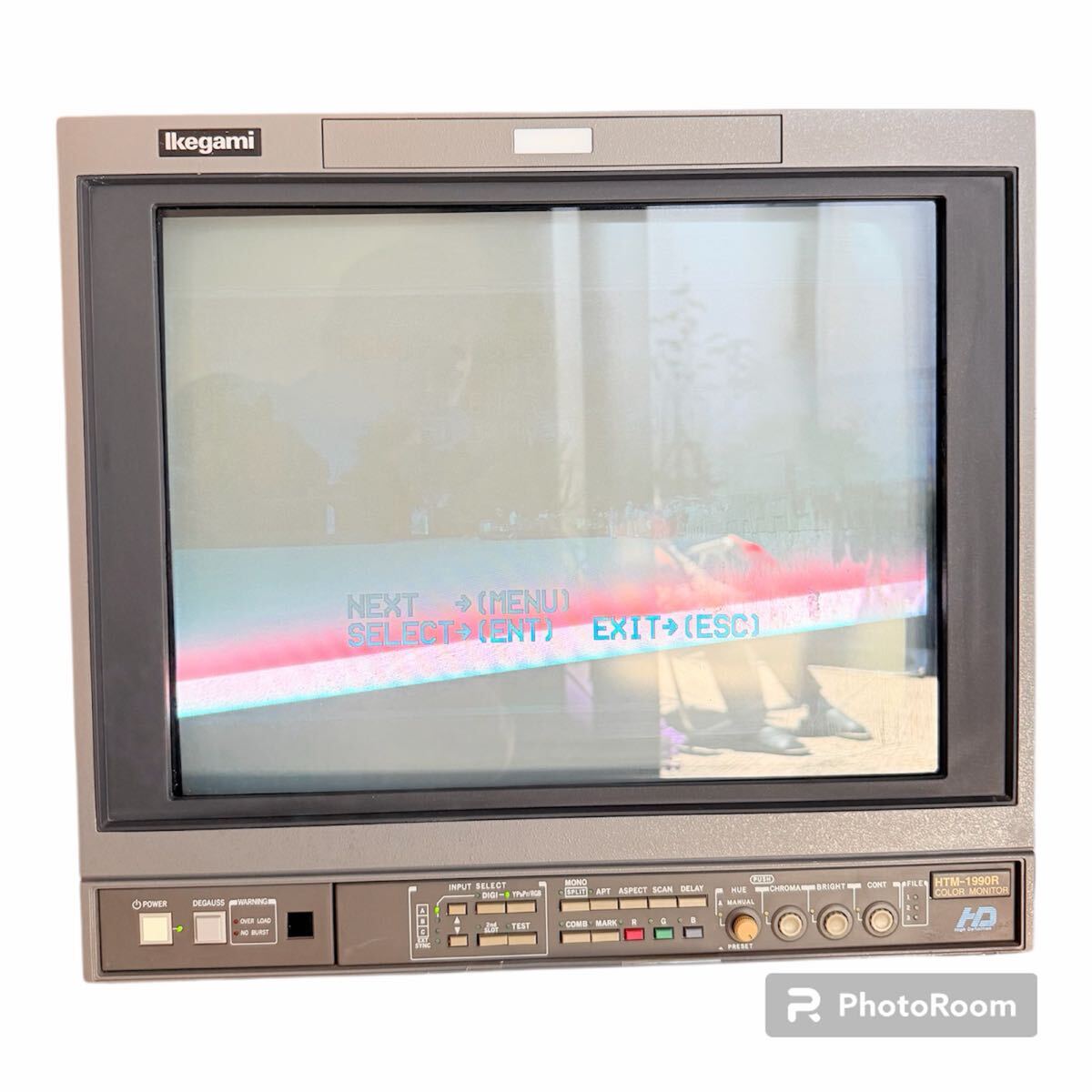 中古□VICTOR⁄ビクター ハイビジョン映像対応 10インチ業務用マルチ