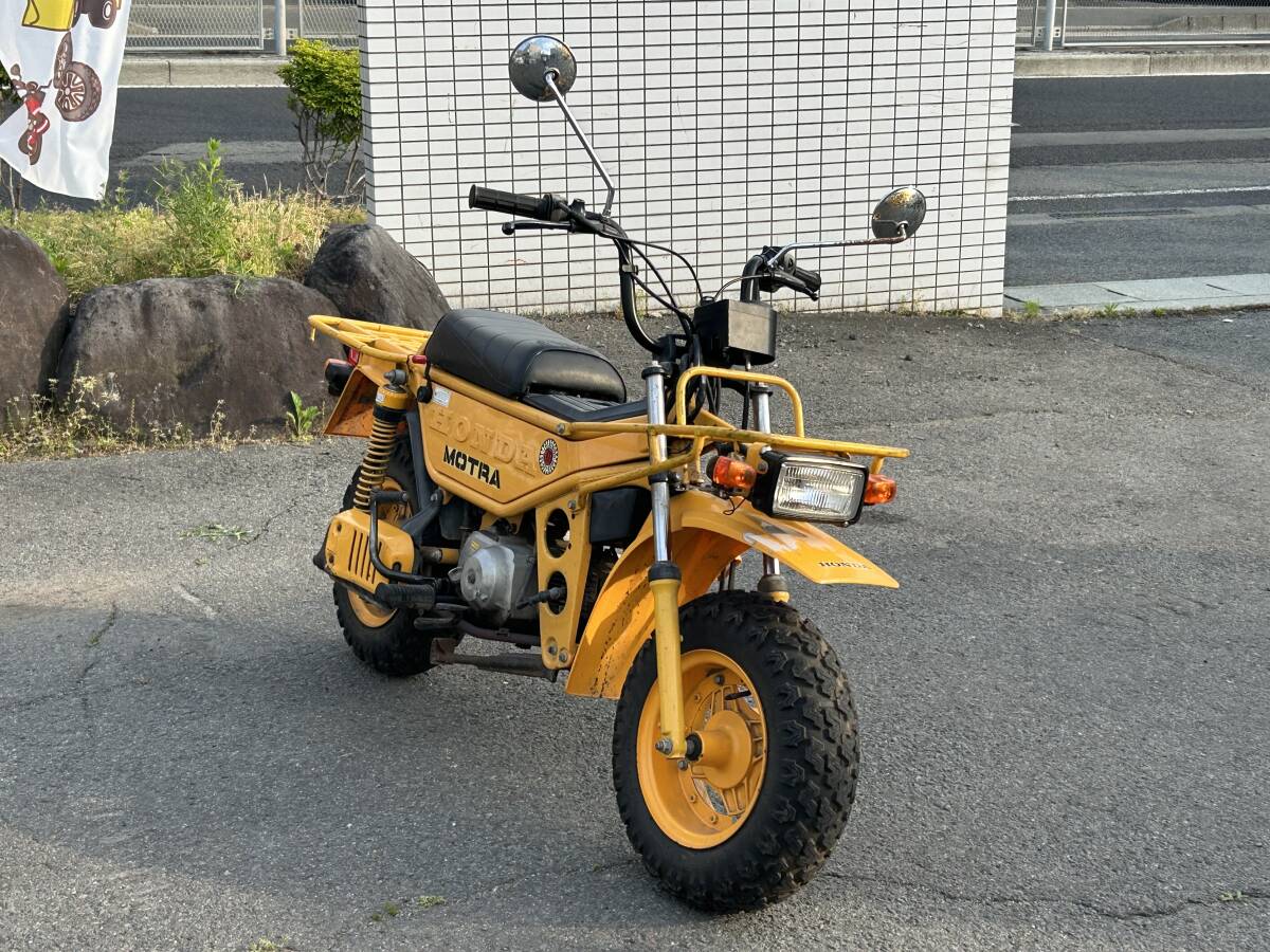 ホンダ モトラ レストアベース 書付 HONDA MOTRAの落札情報詳細