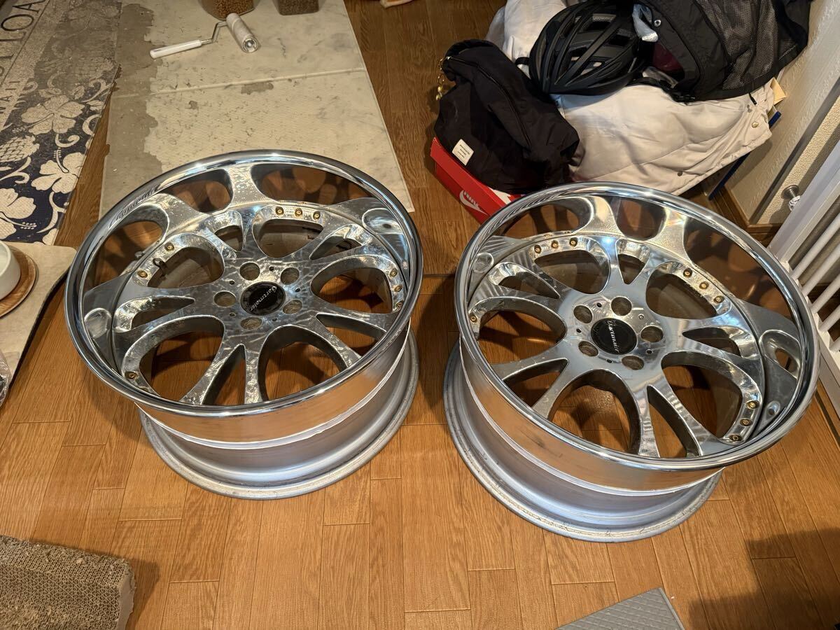 SSR ガルトマイヤー 17インチ 9J OFF+35 PCD114.3 5穴 ホイール2本