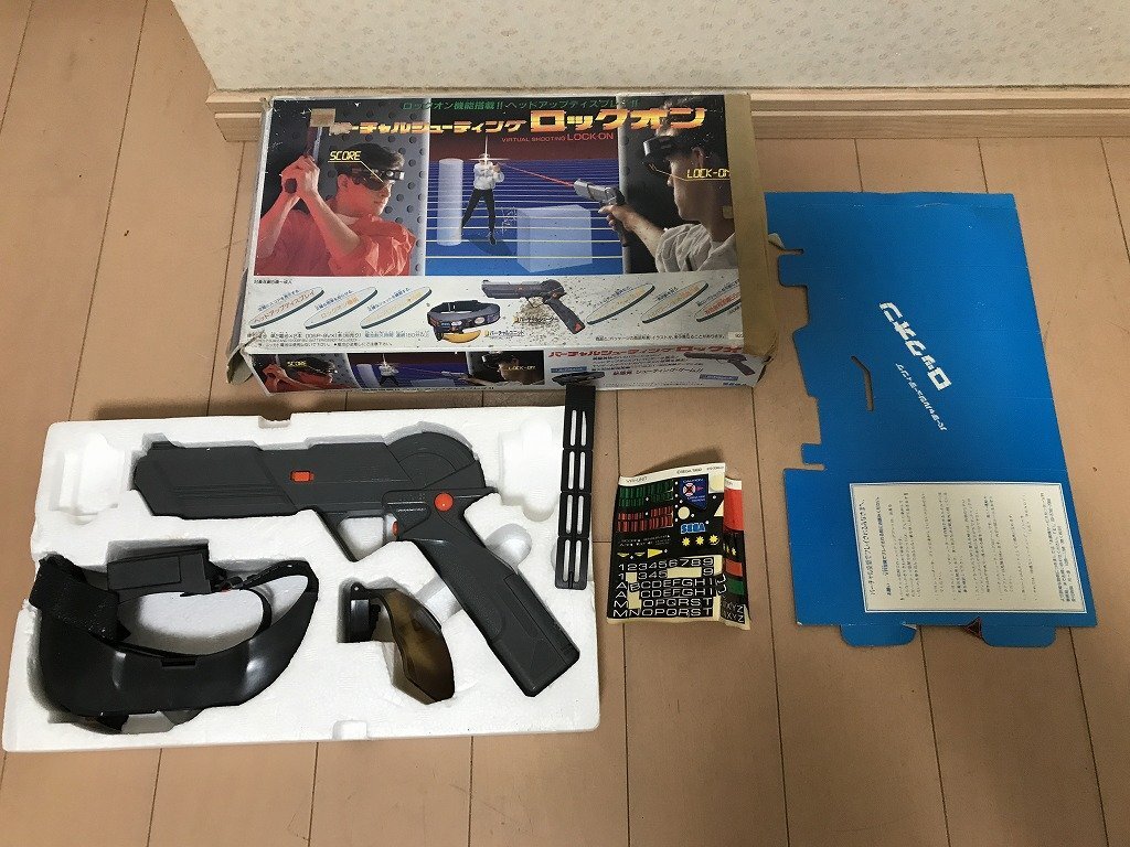中古】SEGAセガ バーチャルシューティング【ロックオン】中古品の落札