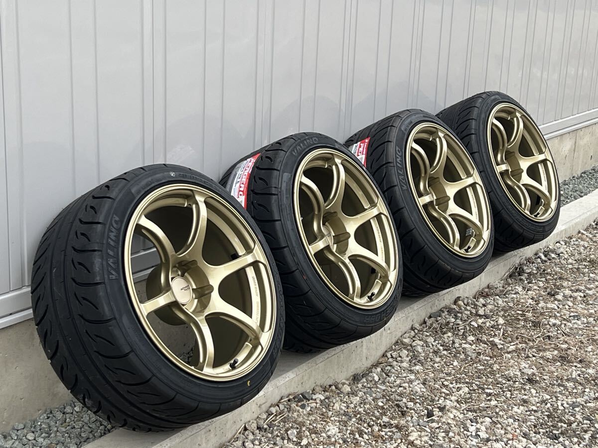 ホイール】JIC J-force 07? 18インチ +12 5×114.3 BCNR33で使用 