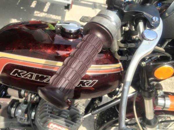 Z650 純正グラブバー サイドグリップ 当時物 ザッパーKZ650の落札情報