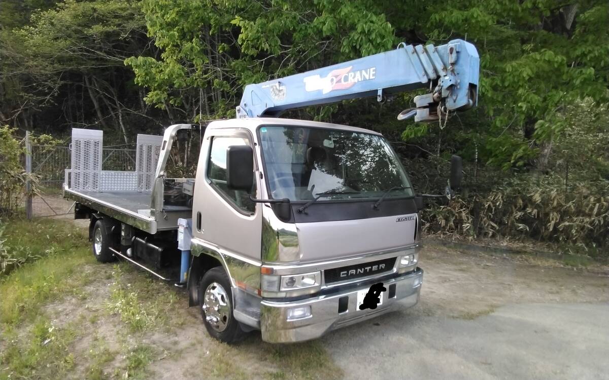 キャンター ガッツ カスタム 車検長い！ Wタイヤ！ 1.5t 整備済 落札 