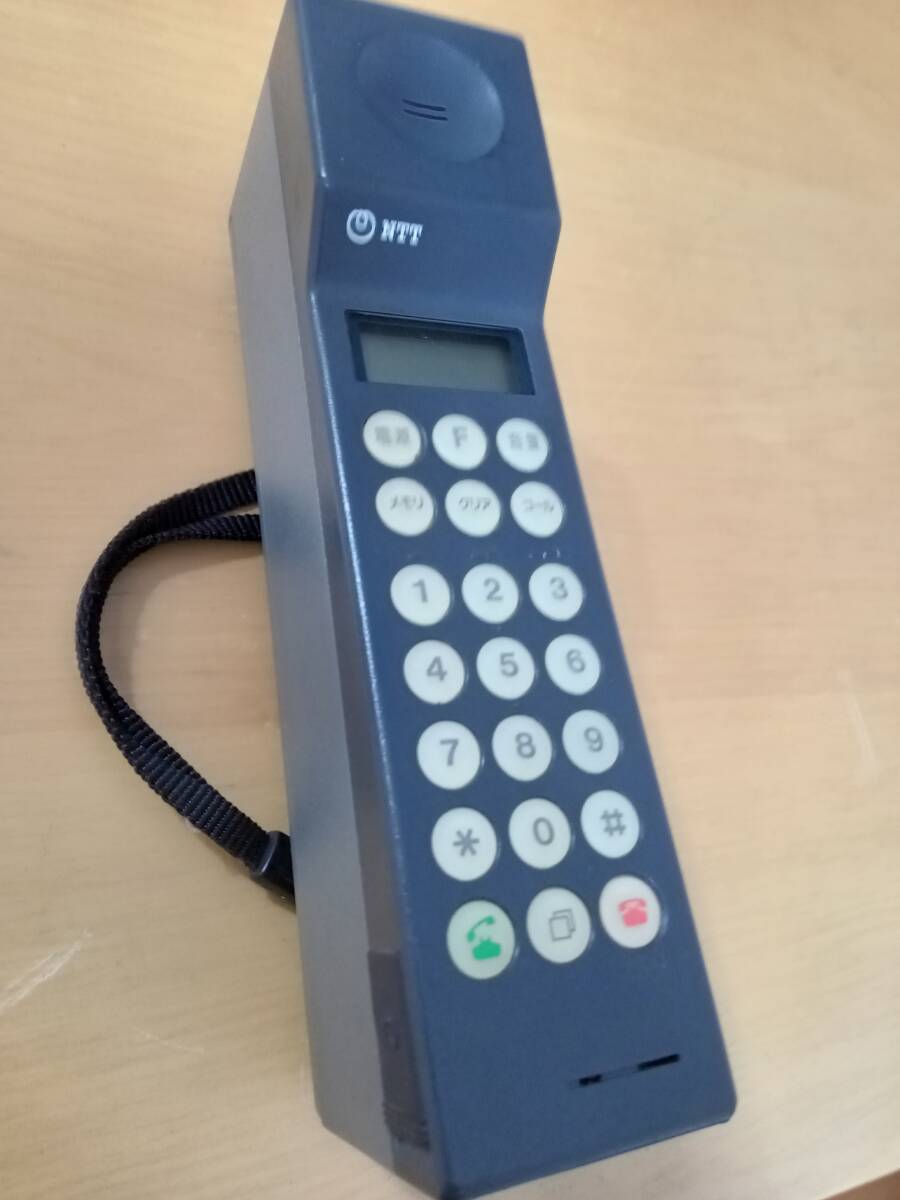 超希少 バブル当時の初期の携帯電 日本電信電話 NTT TZ-803の落札情報