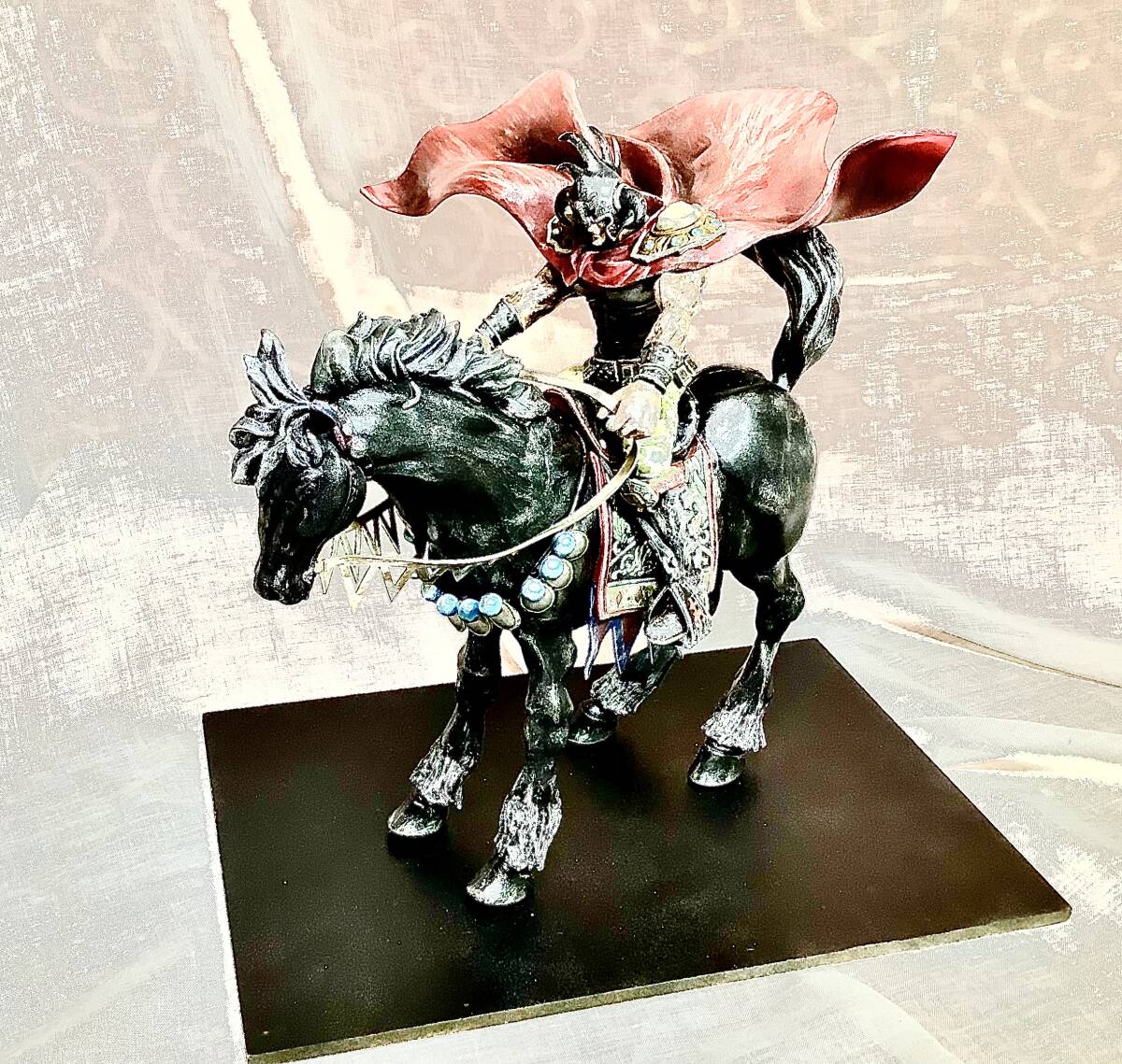 ☆海洋堂 1/12 ラオウ＆黒王号 ガレージキット完成品 片山浩 ボークス