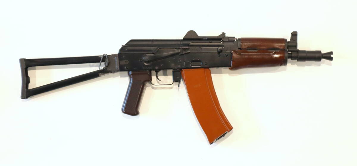 6646】東京マルイ AKS74U 次世代電動ガン 木製ハンドガード カスタム