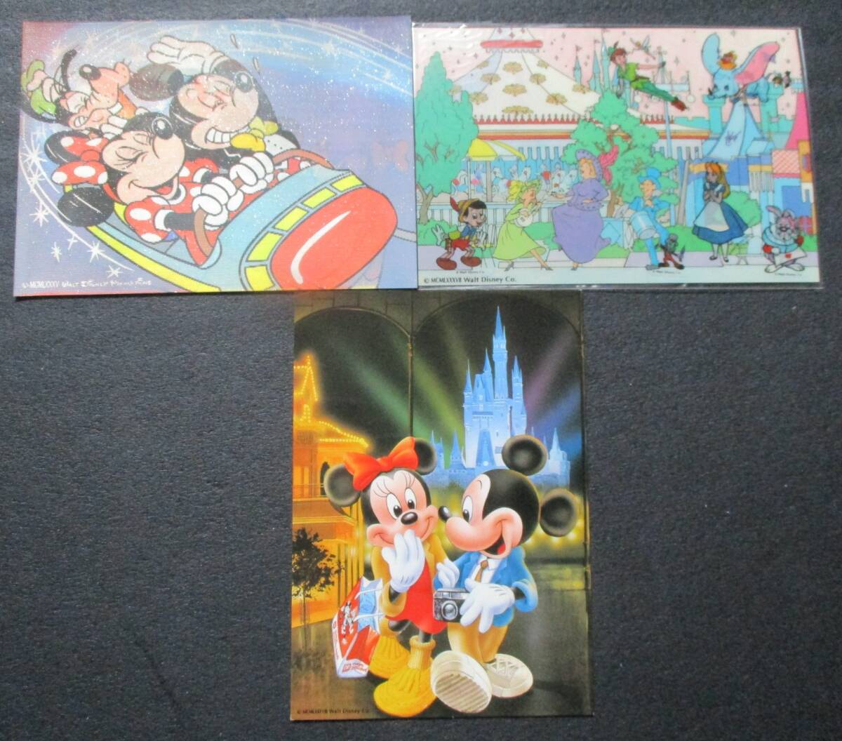 東京ディズニーランド 20周年 ポストカード (ミッキー ミニー ドナルド