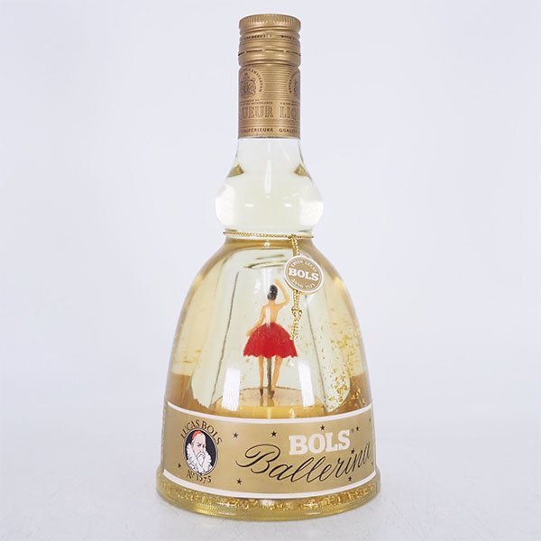 中古】(D05326) ボルス BOLS ゴールド バレリーナボトル オルゴール