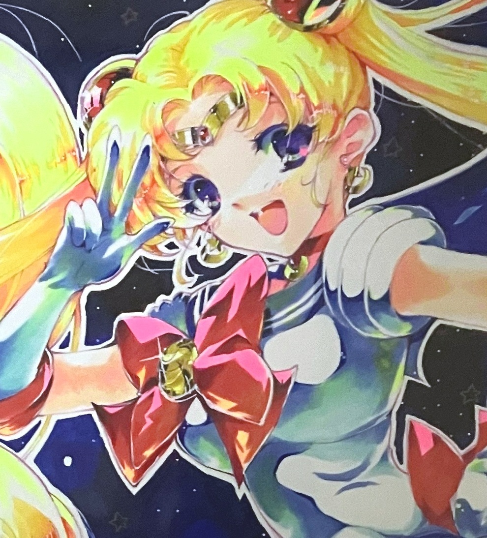 新品】武内直子 直筆サイン色紙 美少女戦士セーラームーン 月野うさぎ
