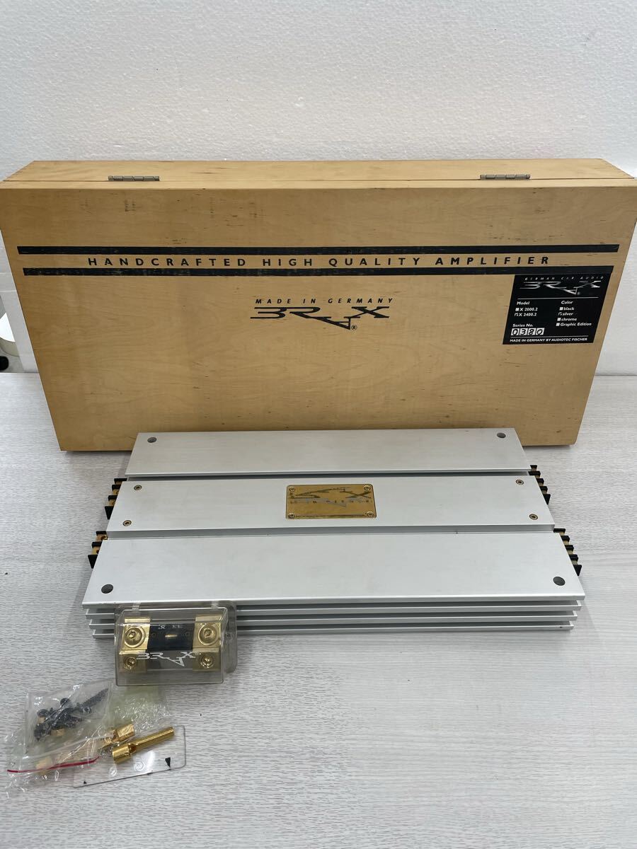 F0116 中古 ソニー SONY Xplod XM-604EQX パワーアンプ カーオーディオ