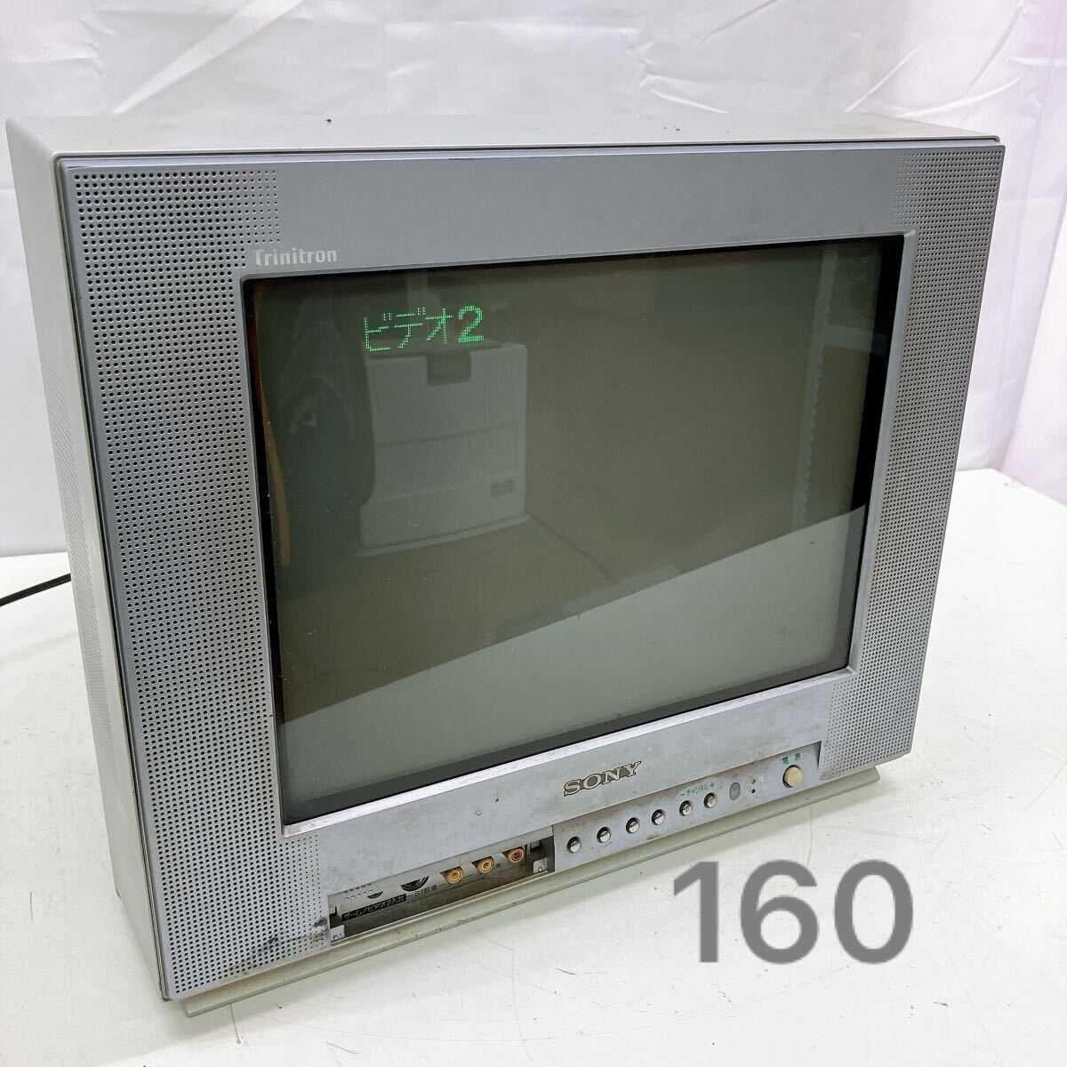 中古】☆aiwa アイワ 14型 ブラウン管 ビデオ内蔵テレビ VX-T14G30