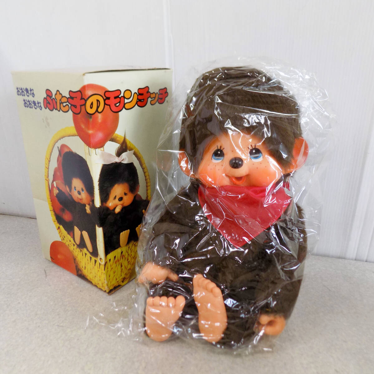 新品】絶版品 1974年 日本製 当時物 モンチッチ 女の子 セキグチ ふた