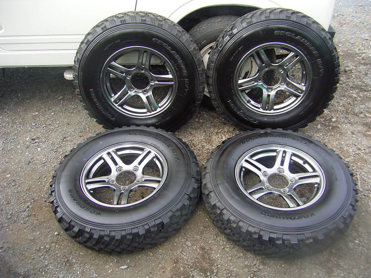 ジープ ジムニー PCD 139.7デイトナ ジオランダー31x10.50R15 ジムニー