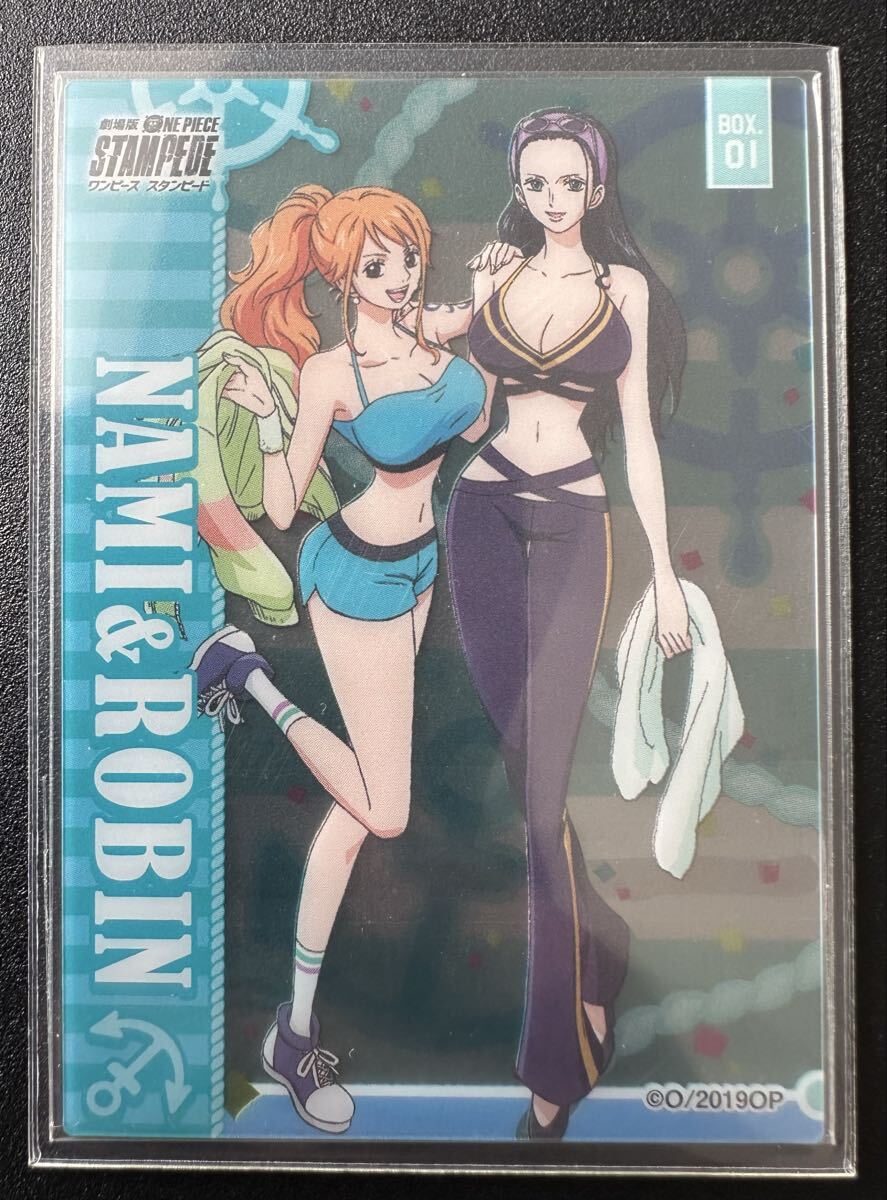 新品】ワンピース ナミ クリアカードコレクションガム スタンピード