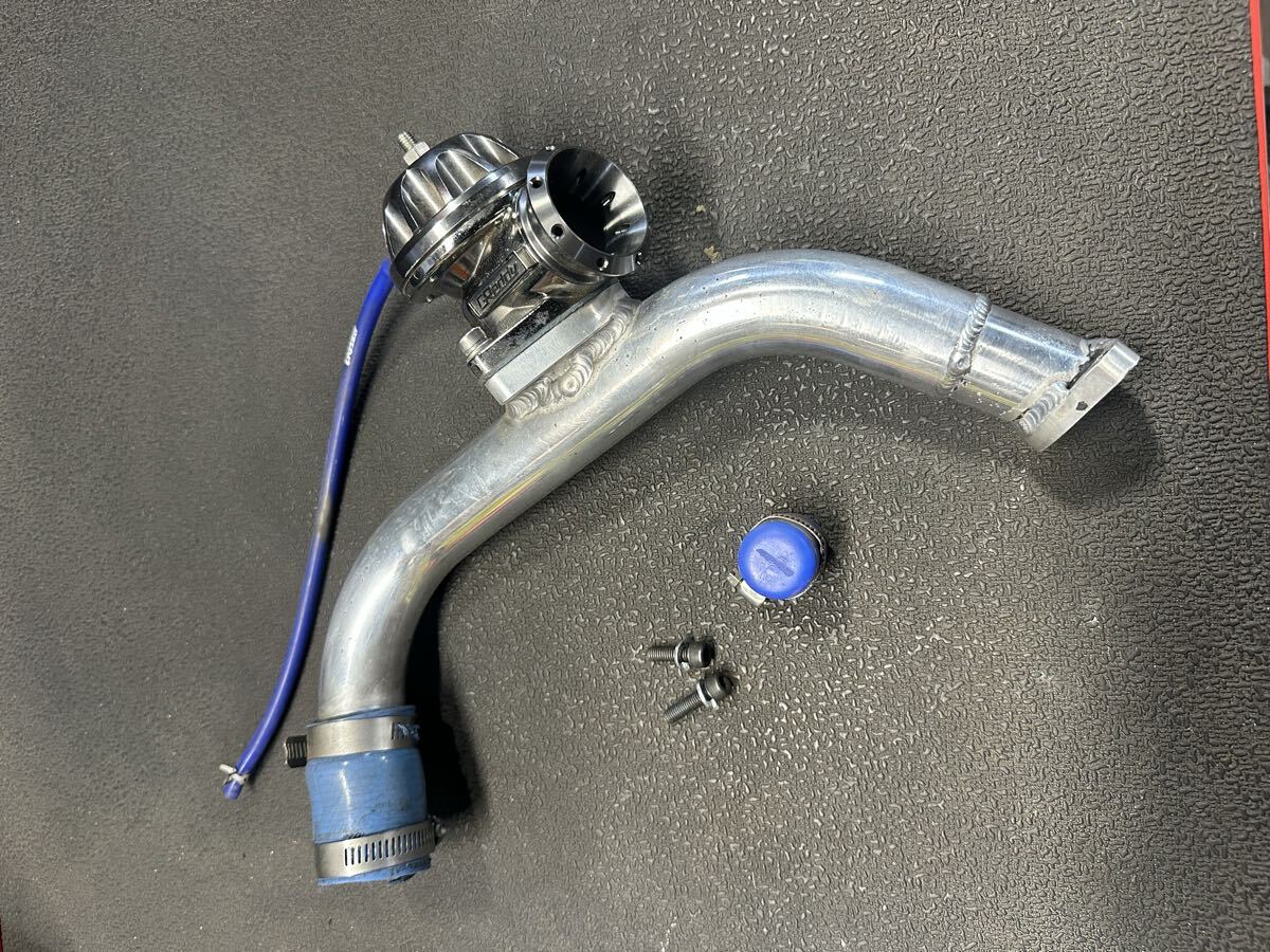 傷や汚れあり】日産 RB25DET NEO6 純正 インテークパイプ ブローオフ 