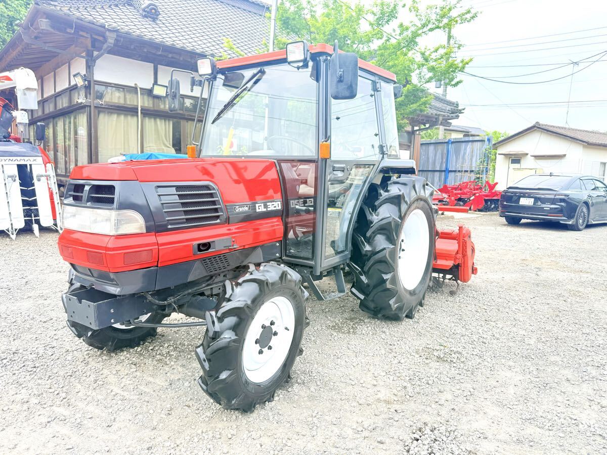 中古】宮城県発 ヤンマー トラクター FX305 キャビン 自動水平 始動OK
