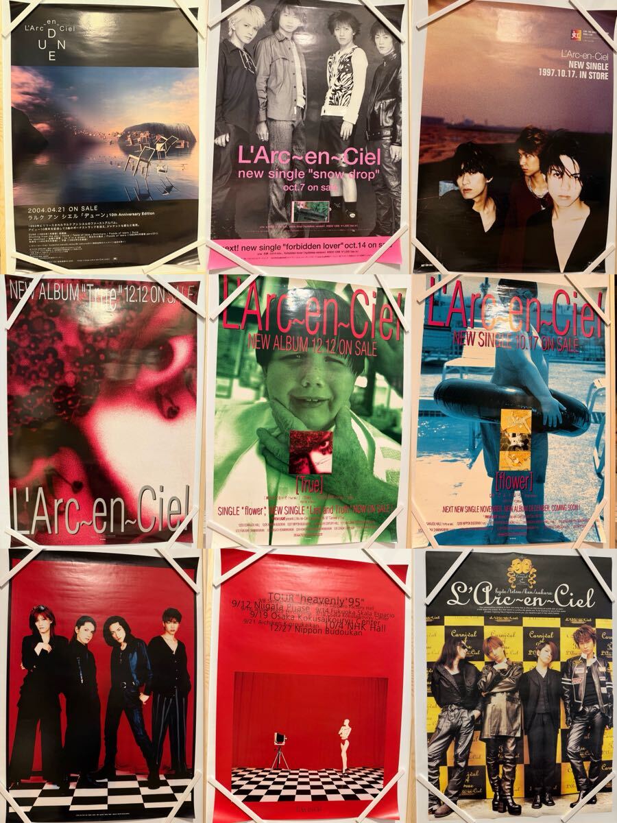 中古】L'Arc～en～Ciel ポスター snow drop 1998 ラルク hyde VAMPS