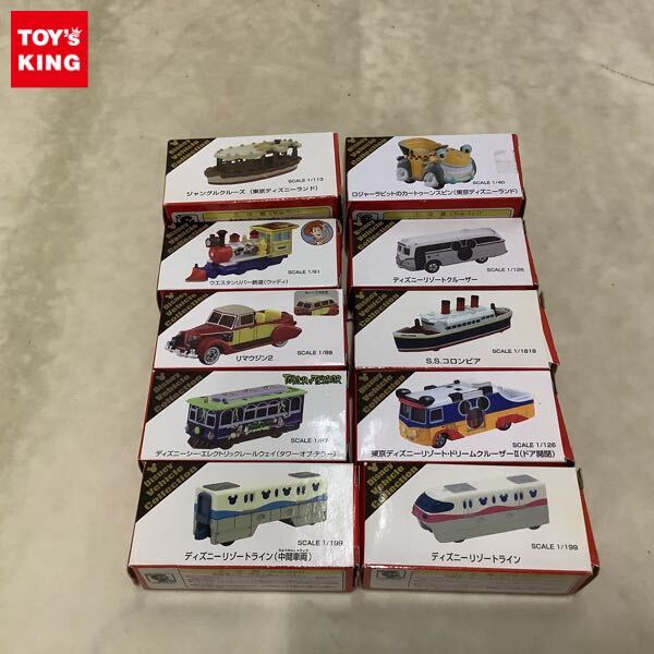 ぼぼ未使用品 完品 東京ディズニーリゾートライン 鉄道模型 箱付き 検