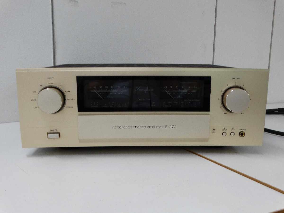 1*0様 Accuphase E-370 プリメインアンプ アキュフェーズ元箱