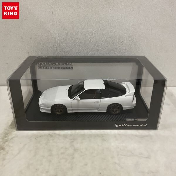 アオシマ DISM 1/24 日産 180SX RPS13 中期型 ホワイトパール 開封済み