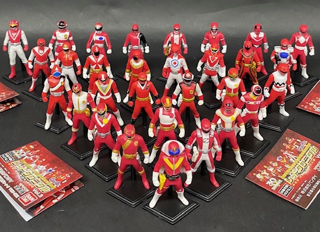 ガシャポン スーパー戦隊レッドクロニクルの19種の落札情報詳細