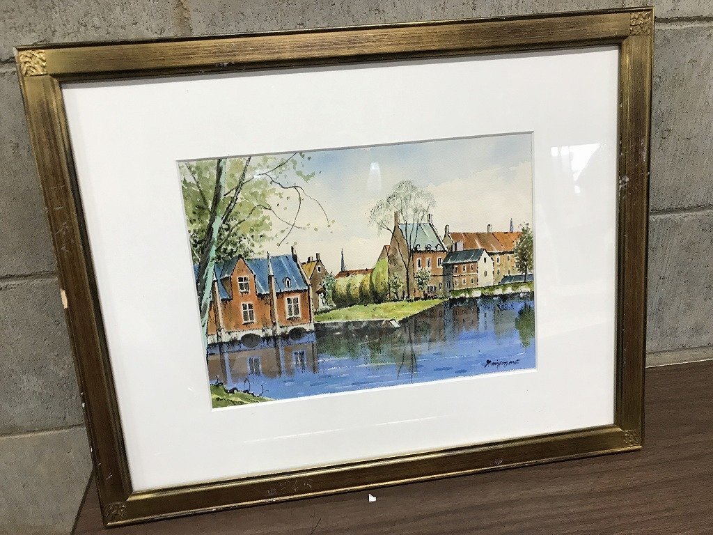 宮園 進 【風景画】 肉筆画 宮園 進 【風景画】 肉筆画 【公式通販】