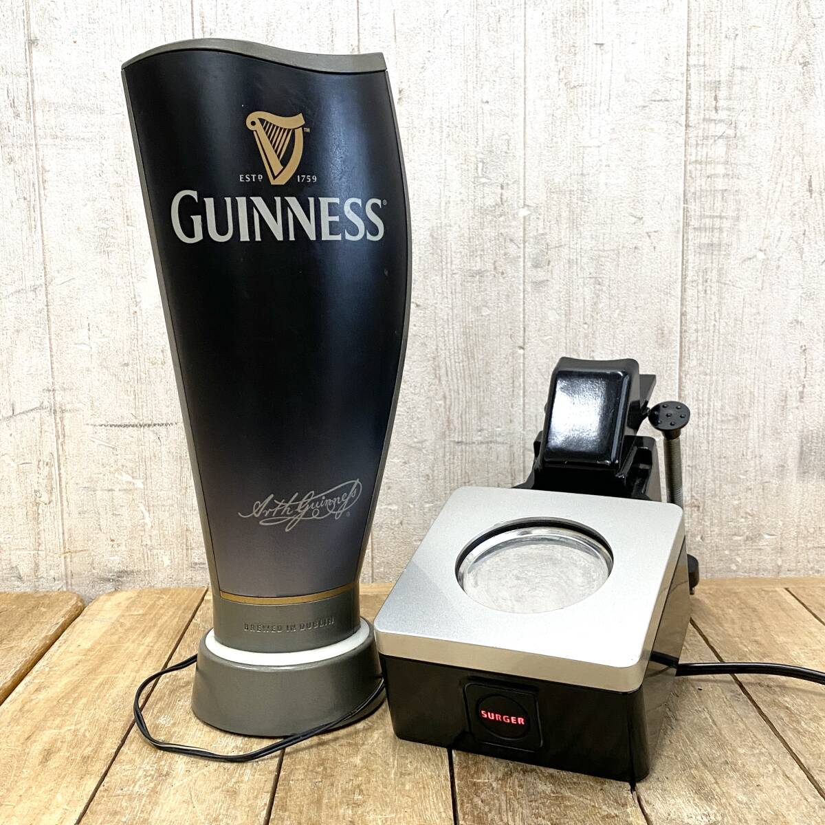 美品 業務用 ギネス GUINNESS 黒ビール サージャー ビールサーバーの