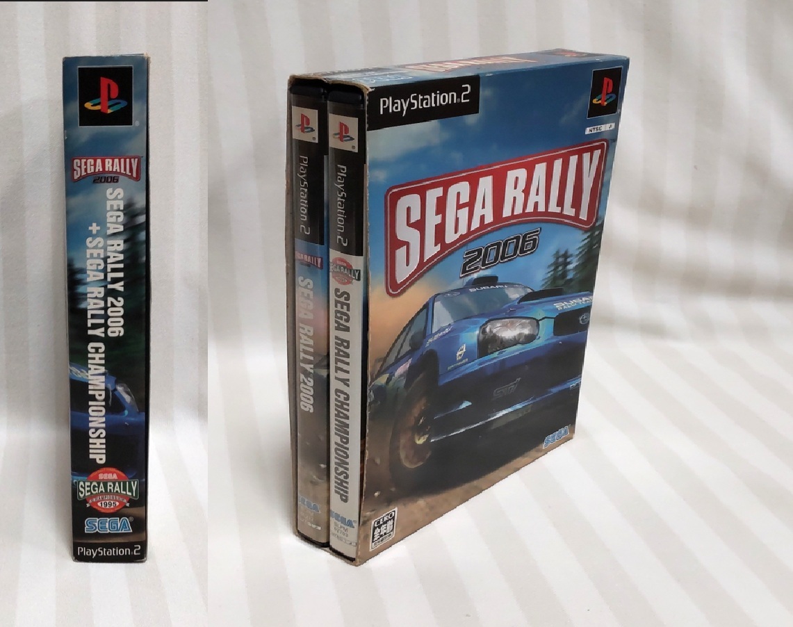 中古】PS2 SEGA RALLY セガラリー2006 初回プレス特典 復刻版PS2