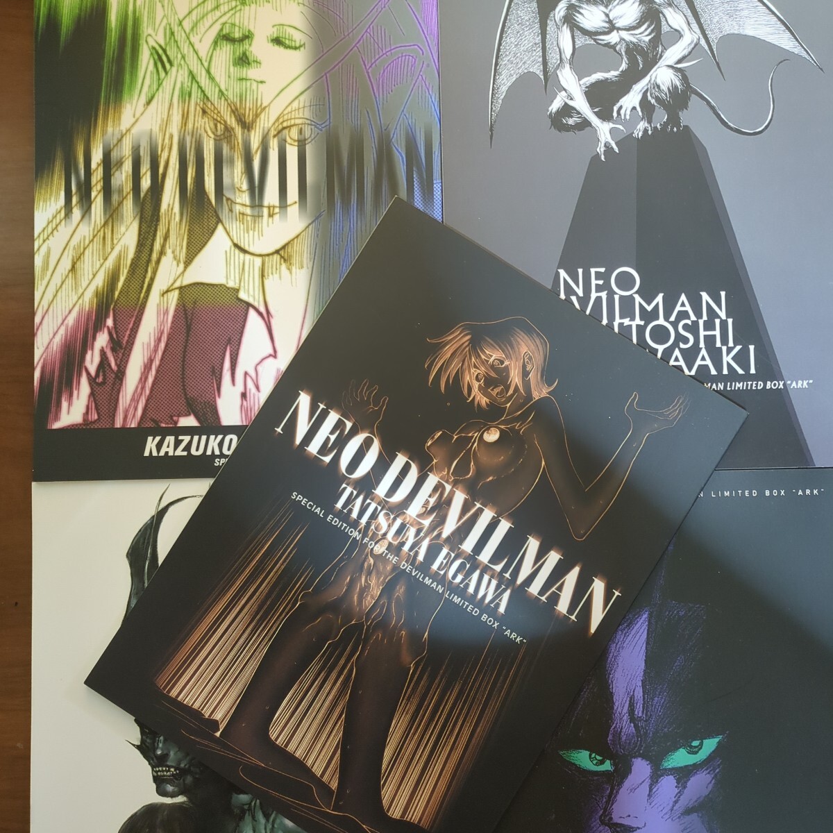 寺田克也 ネオデビルマン 「DEVILMAN LIMITED BOX ARK」同梱本 送料185