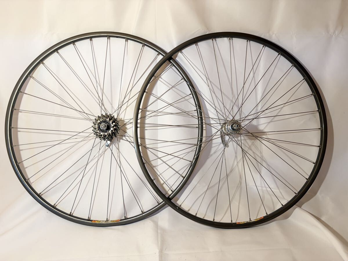 中古】SUNTOUR SPRINT サンツアー スプリント クランク＋チェーン