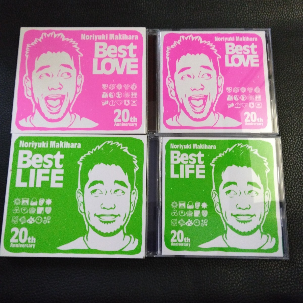 即決】槇原敬之☆CD「Best Love」「Best Life」☆Noriyuki Makihara