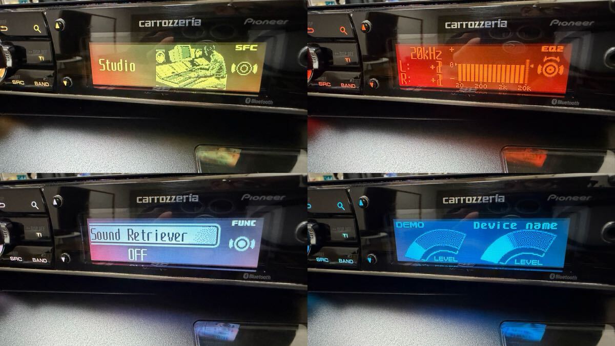 カロッツェリア carrozzeria DEH-P810 Bluetooth CDレシーバーの落札