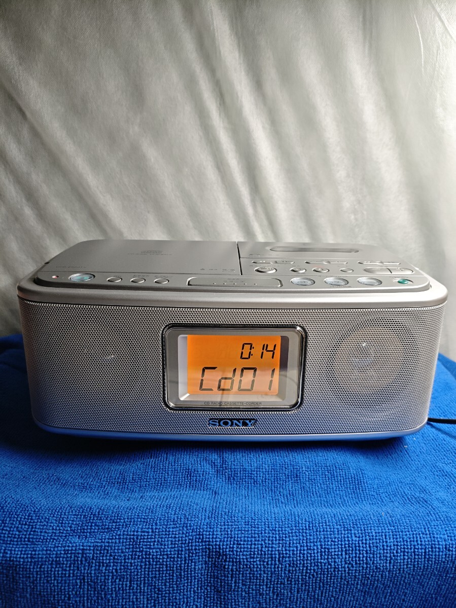 ソニー 大型CD.WラジカセCFD－400 中古の落札情報詳細 - Yahoo