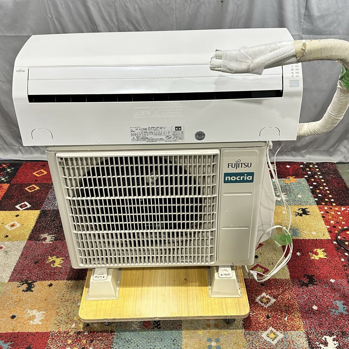 富士通ノクリア　AS-M40H2W 室内機14畳用 ☆18年製 美品 富士通ゼネラル ノクリア☆14畳 4.0kw エアコン☆AS