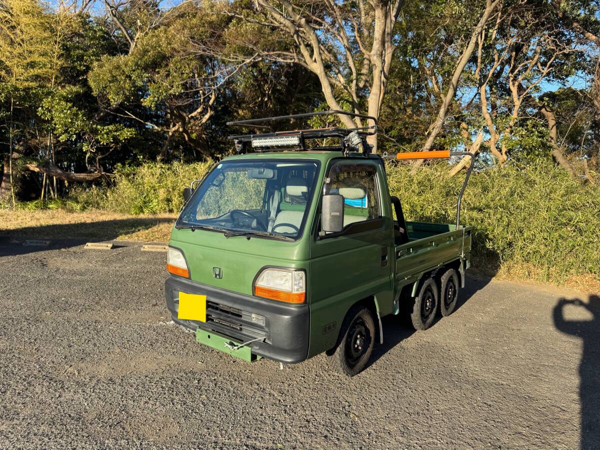 ホンダ TNアクティ 4WD 昭和 レトロ 軽トラ 検切れ 現状の落札情報詳細
