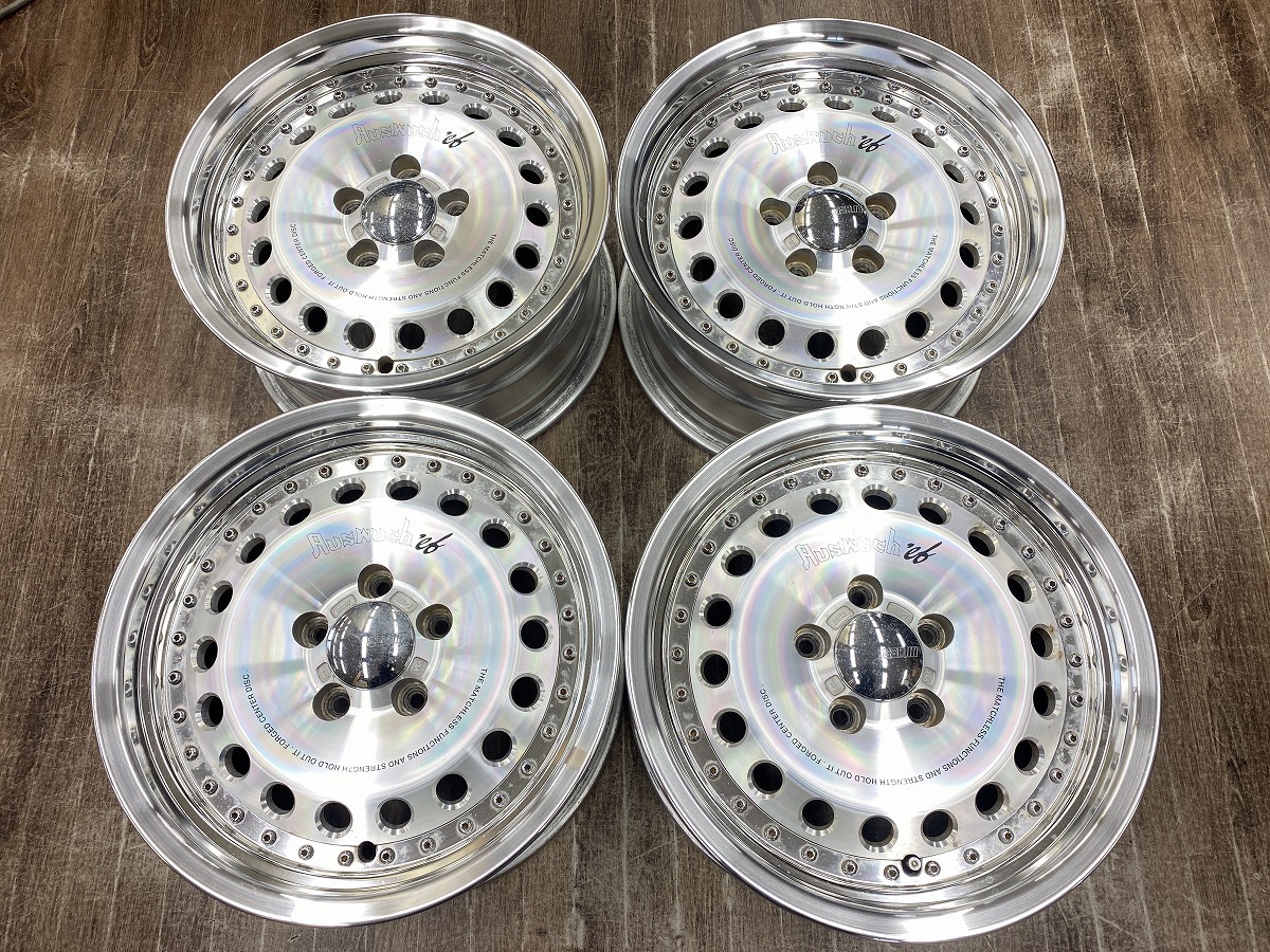 7870】ジムニー用 SSR アウスバッハ スピードスター 15インチ 6J ＋24
