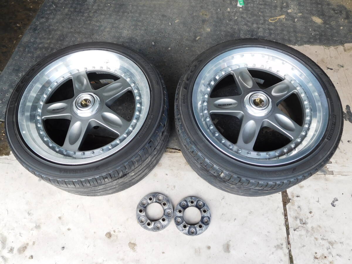中古】ボルクレーシング C-V PRO 17インチ 9J +20 PCD114.3 Rサイズ 4 