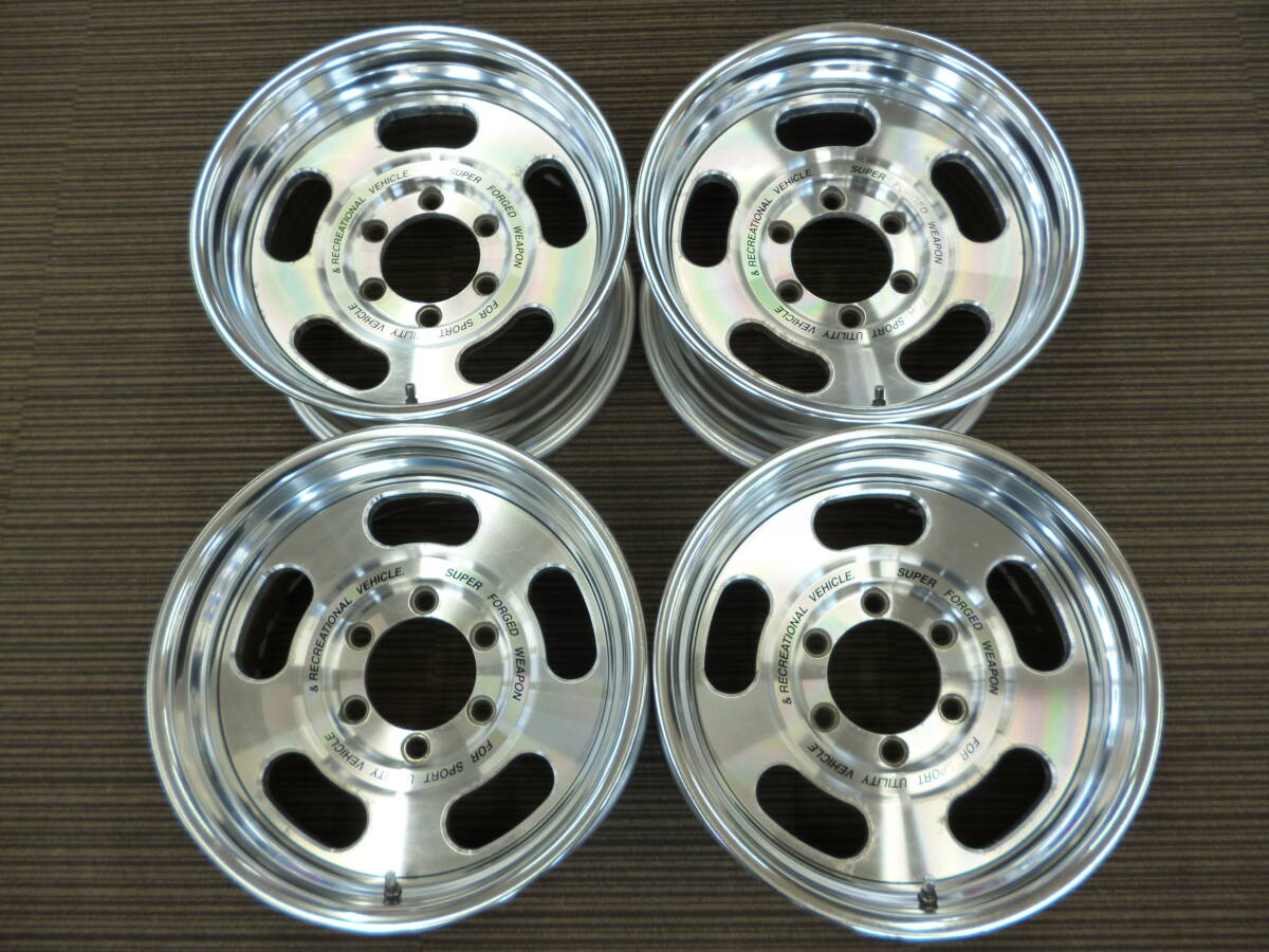 中古】フロントライン MOZZER SFW 16×8J 139.7 6H BF GOOD RICH 285/75