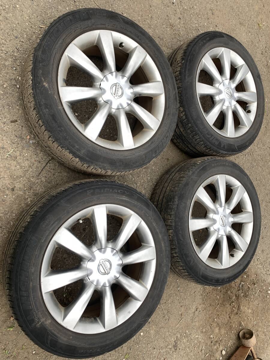 やや傷や汚れあり】日産純正 V36 スカイライン クーペ スペアタイヤ