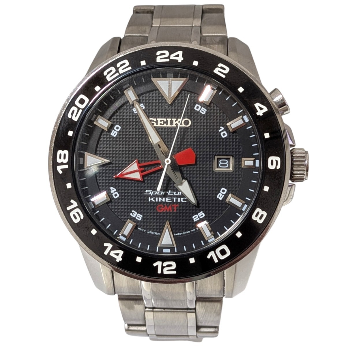 SEIKO セイコー Kinetic キネティック 5M42-0G50 発電機 クオーツ 文字
