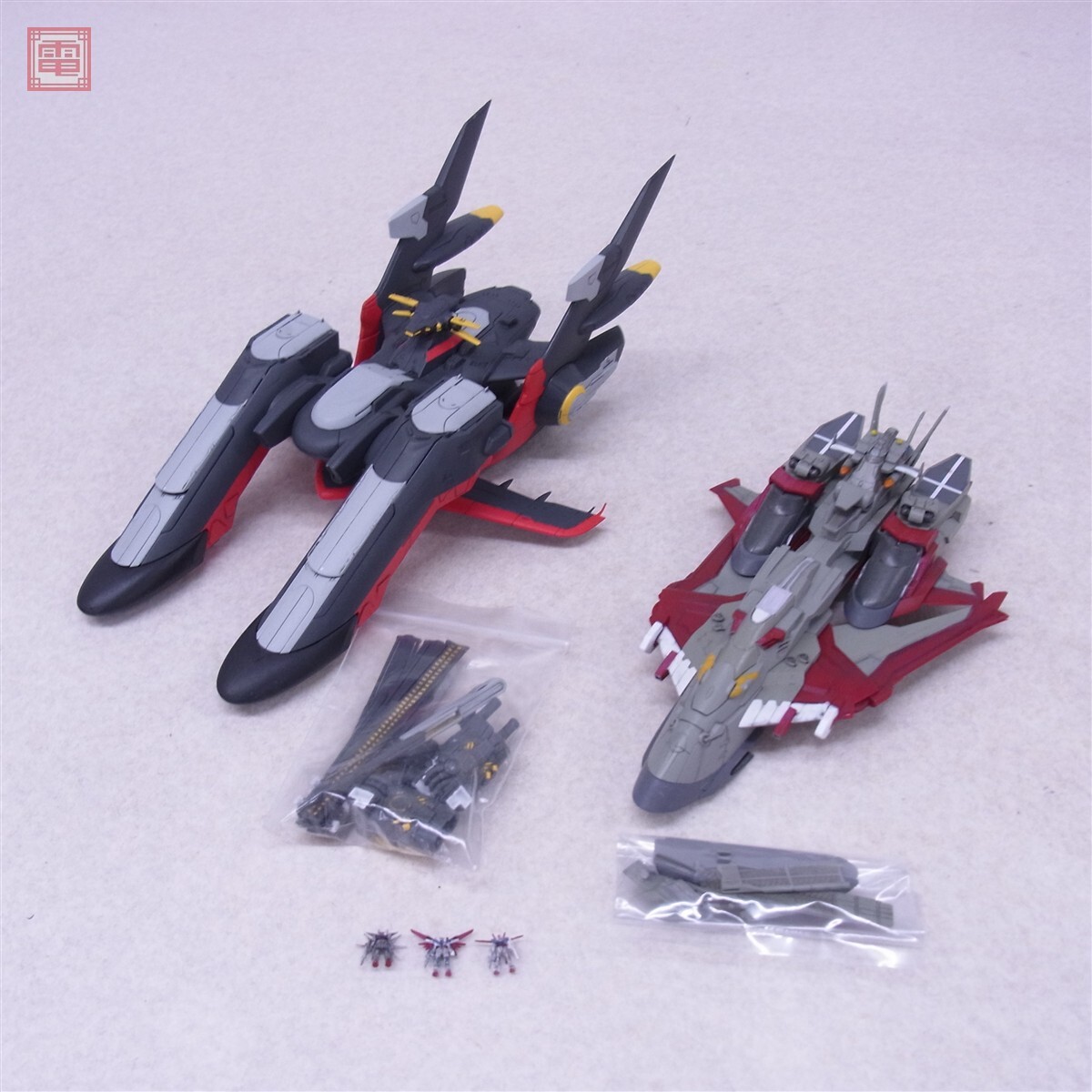 EXモデル 23 1/1700 サラミス＆マゼラン 塗装済完成品 最落なし100円