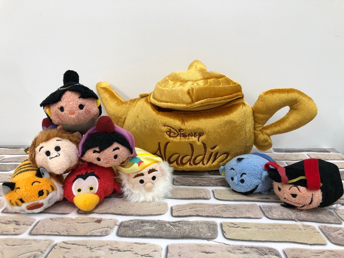ツムツム ぬいぐるみ ディズニーストア 3周年 アラジン ジャスミンの