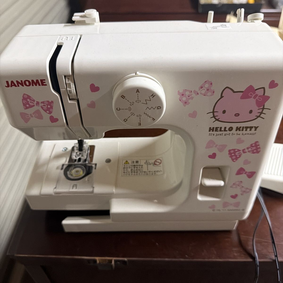 JANOME ハローキティミシン KT-35 取扱説明書 サンリオ ジャノメの落札 